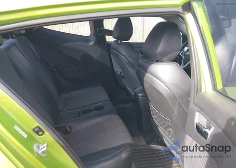 2012 Hyundai Veloster Base W/Black z USA, uszkodzony, nr VIN KMHTC6AD4CU047646